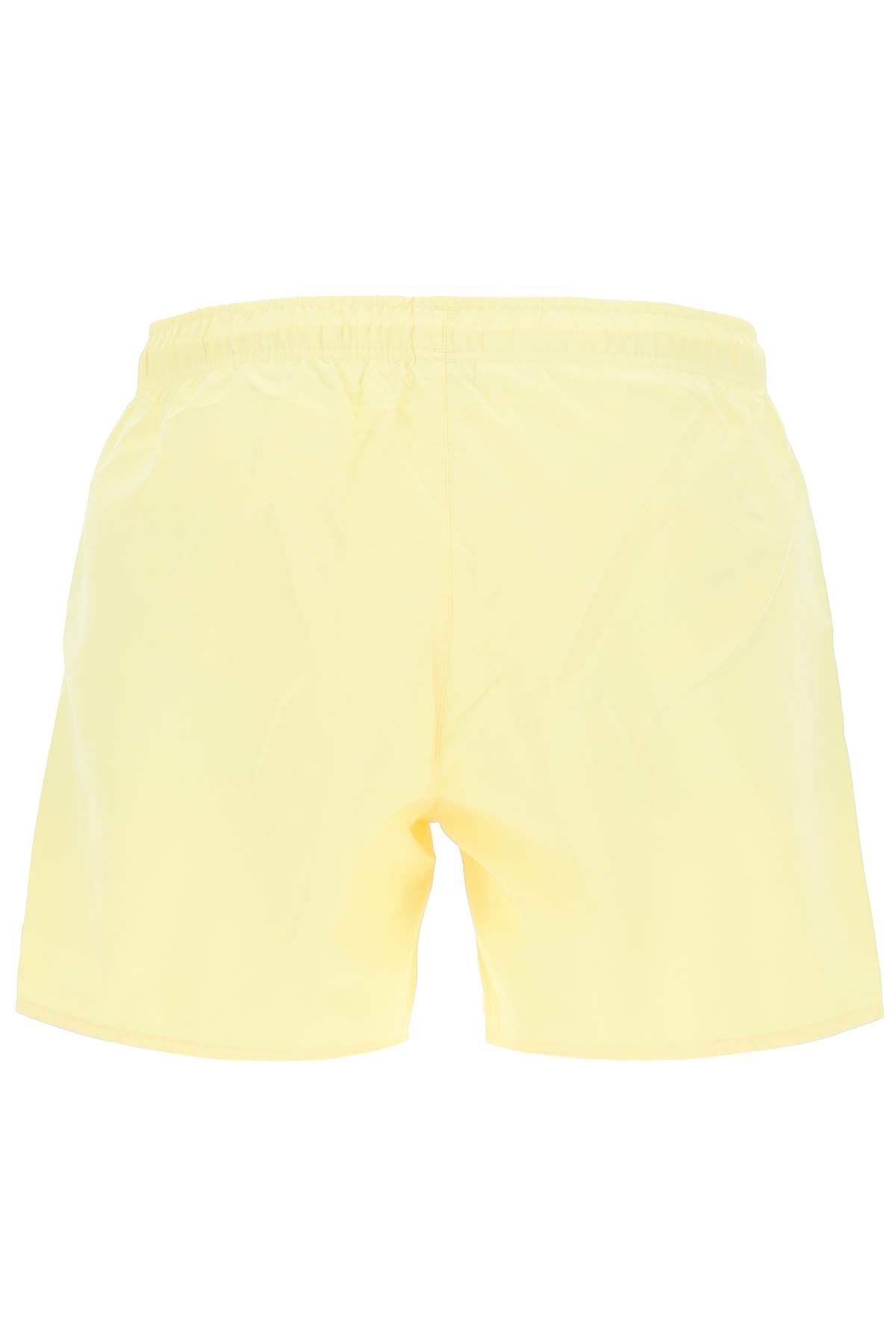 Lacoste logo patch swim shorts