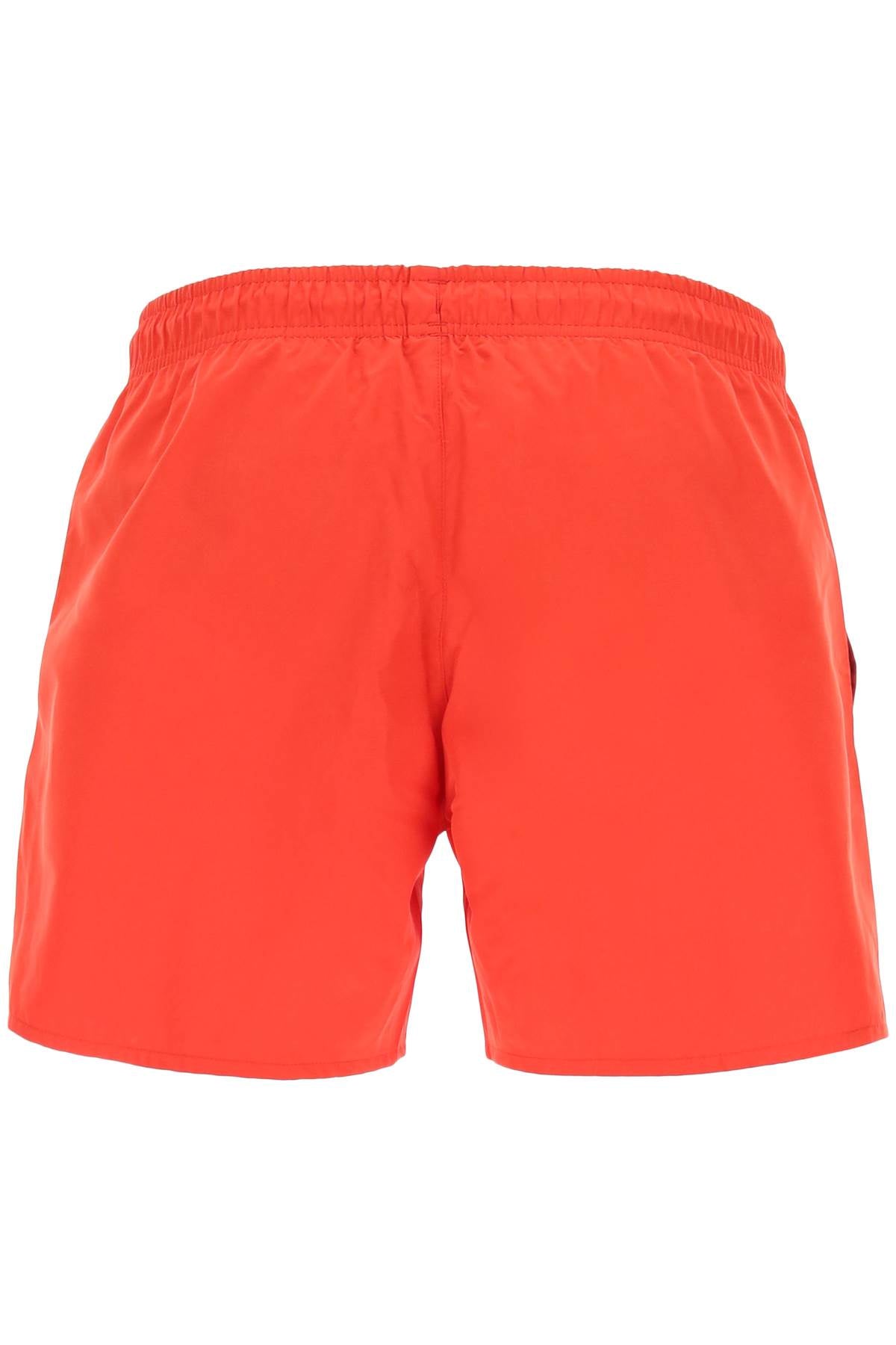 Lacoste logo patch swim shorts