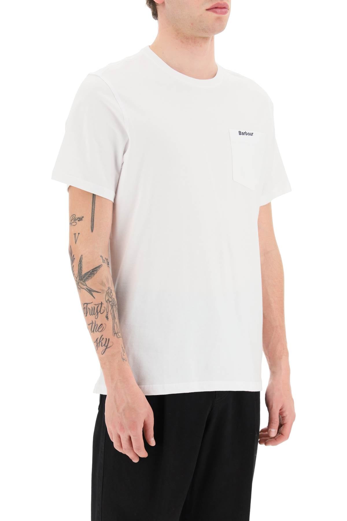 Barbour classic chest pocket t-shirt