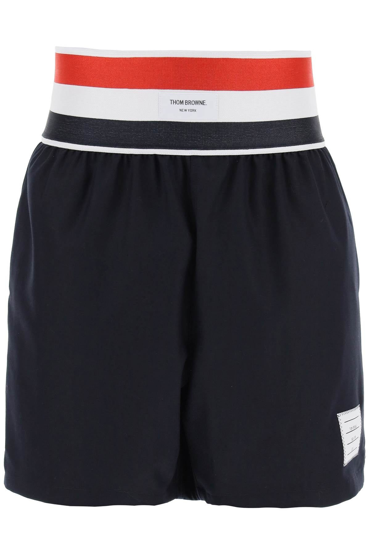 Thom browne elastic waistband bermuda shorts