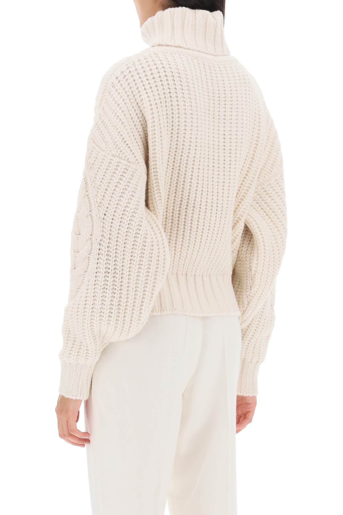 Mvp wardrobe visconti cable knit sweater