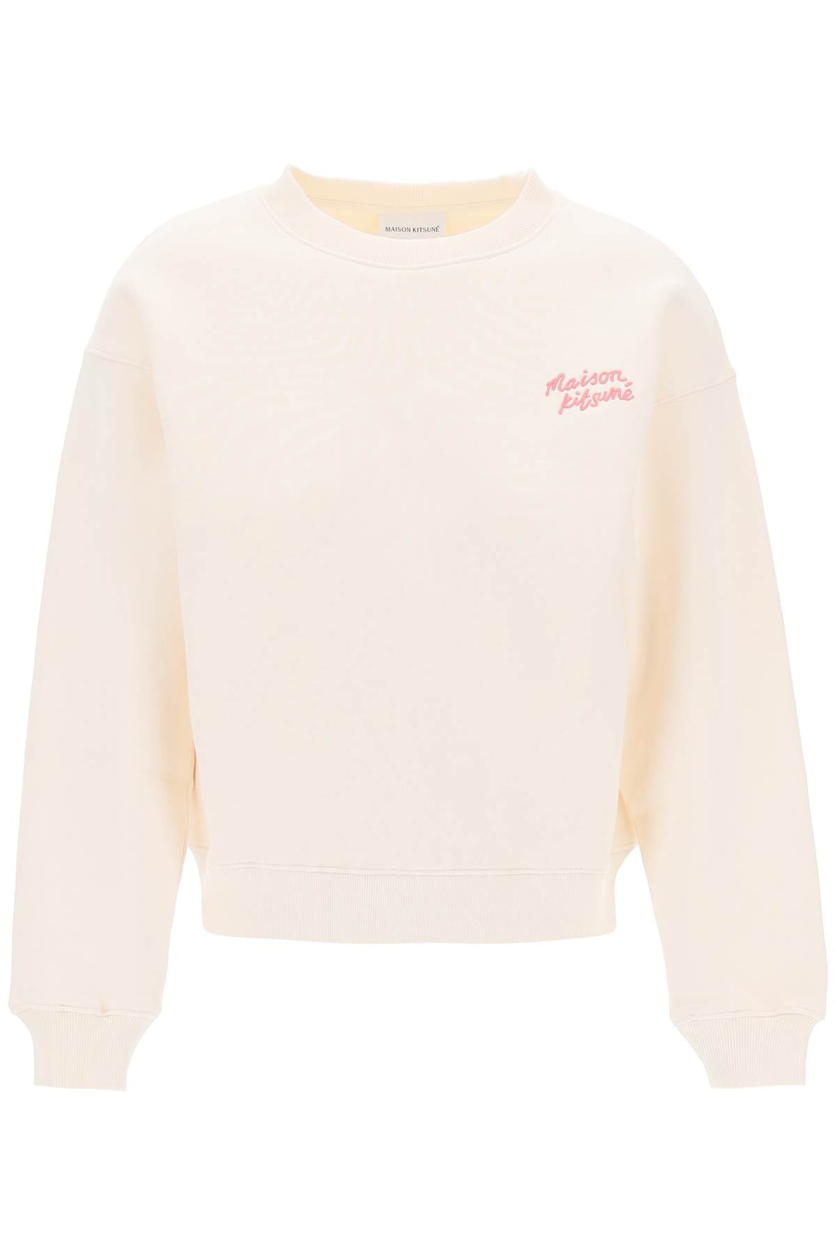 Maison kitsune "embroidered logo crewneck