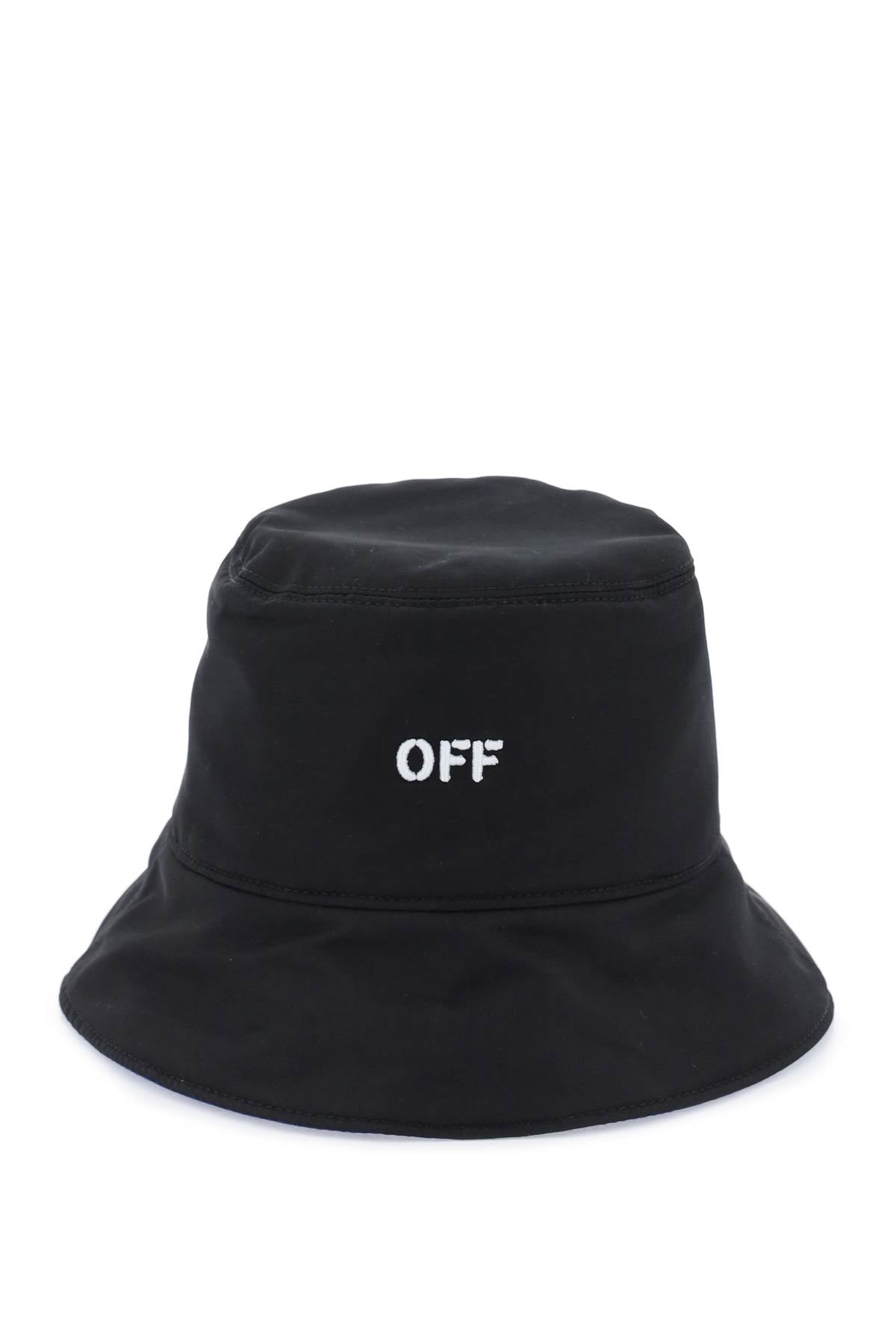 Off-white reversibile bucket hat