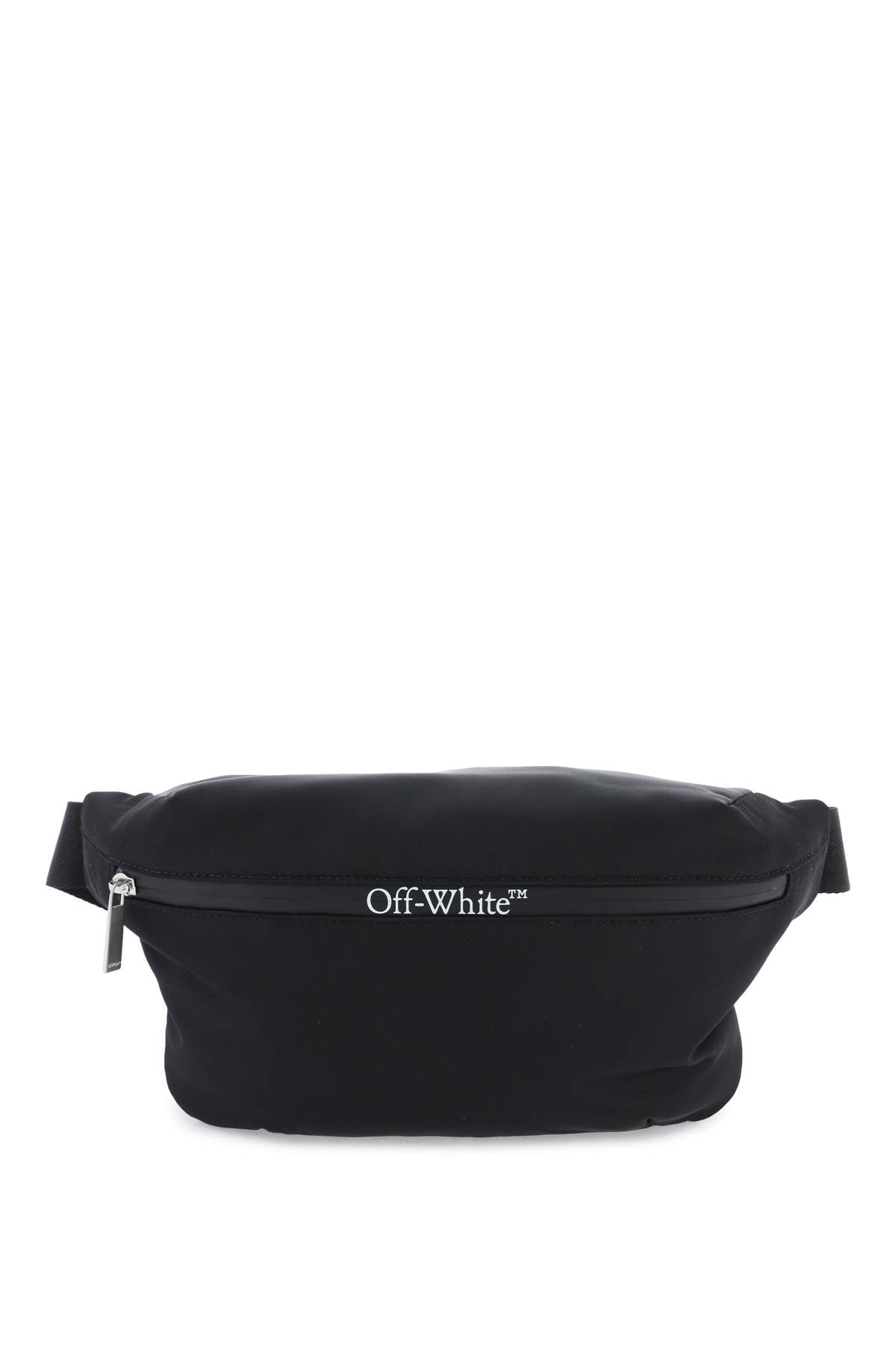 Off-white nylon beltpack