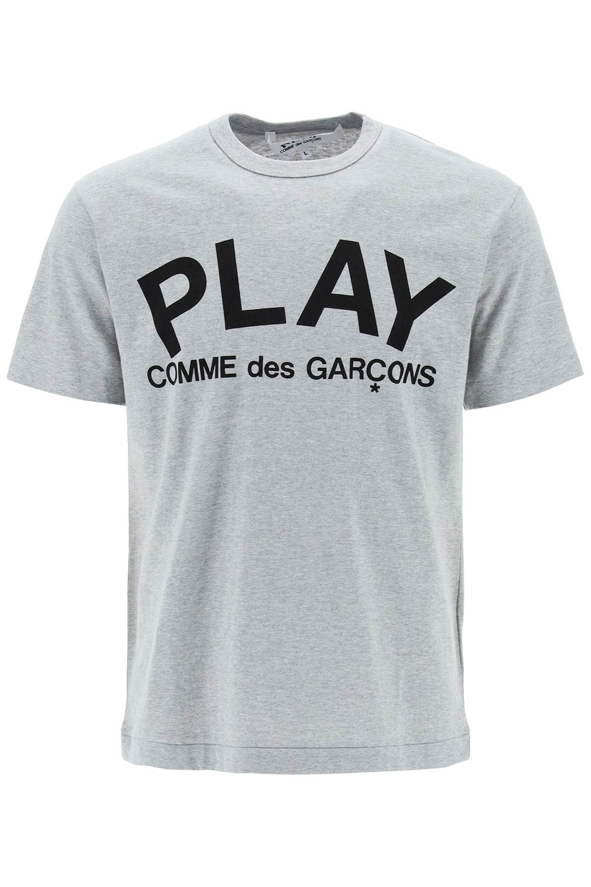 Comme des garcons play t-shirt with play print