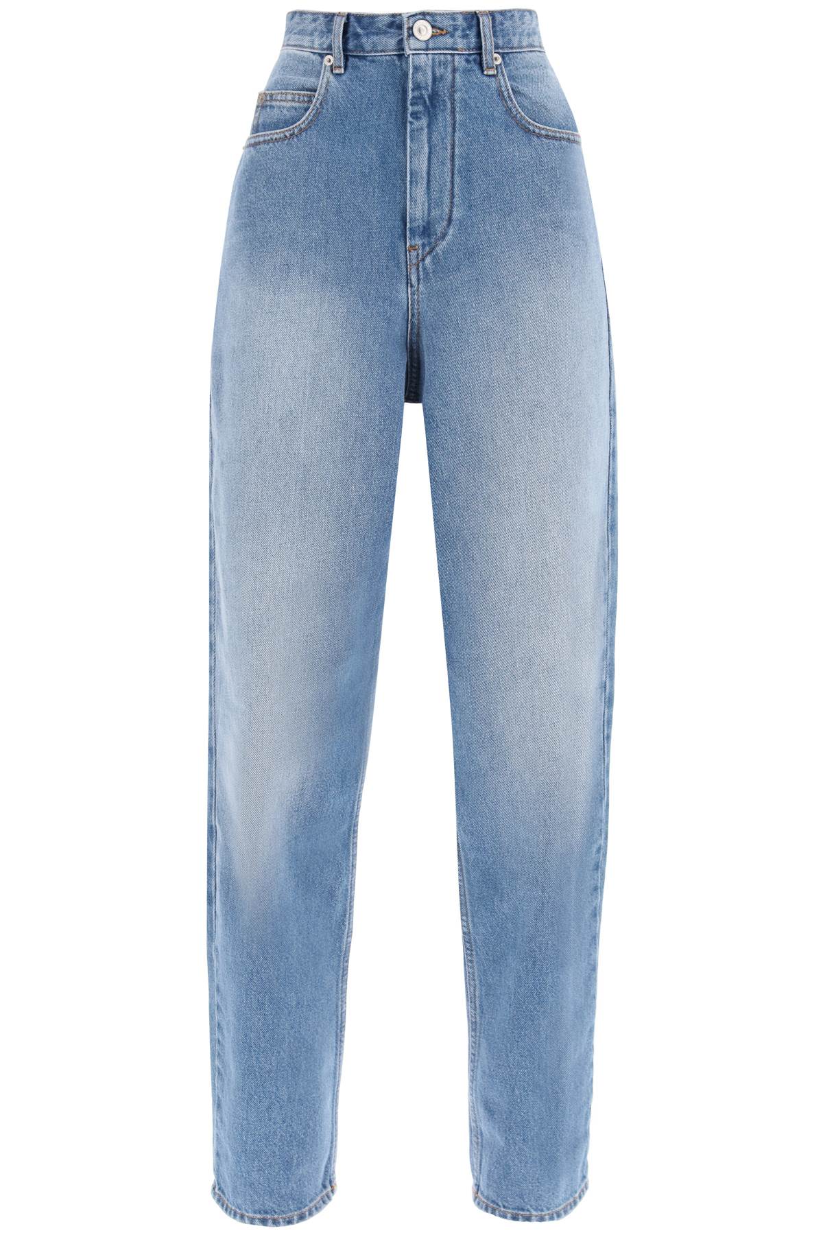 Isabel marant etoile 'corsy' loose jeans with tapered cut