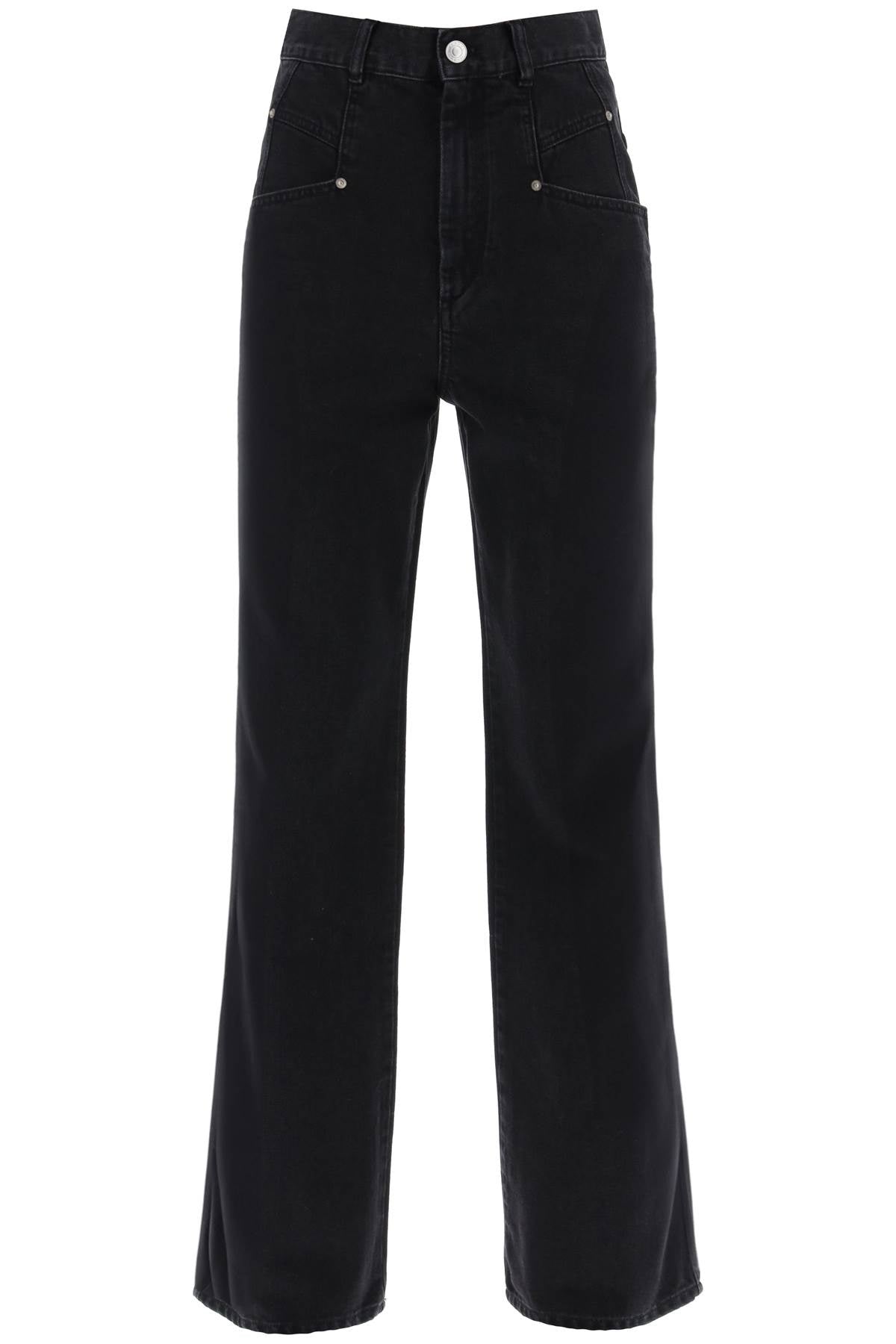 Isabel marant 'dileskoa' straight cut jeans