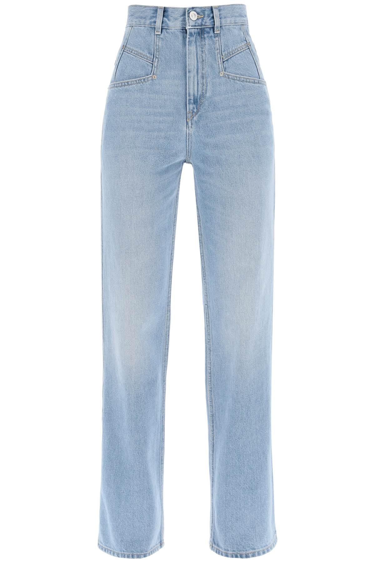 Isabel marant 'dileskoa' straight cut jeans