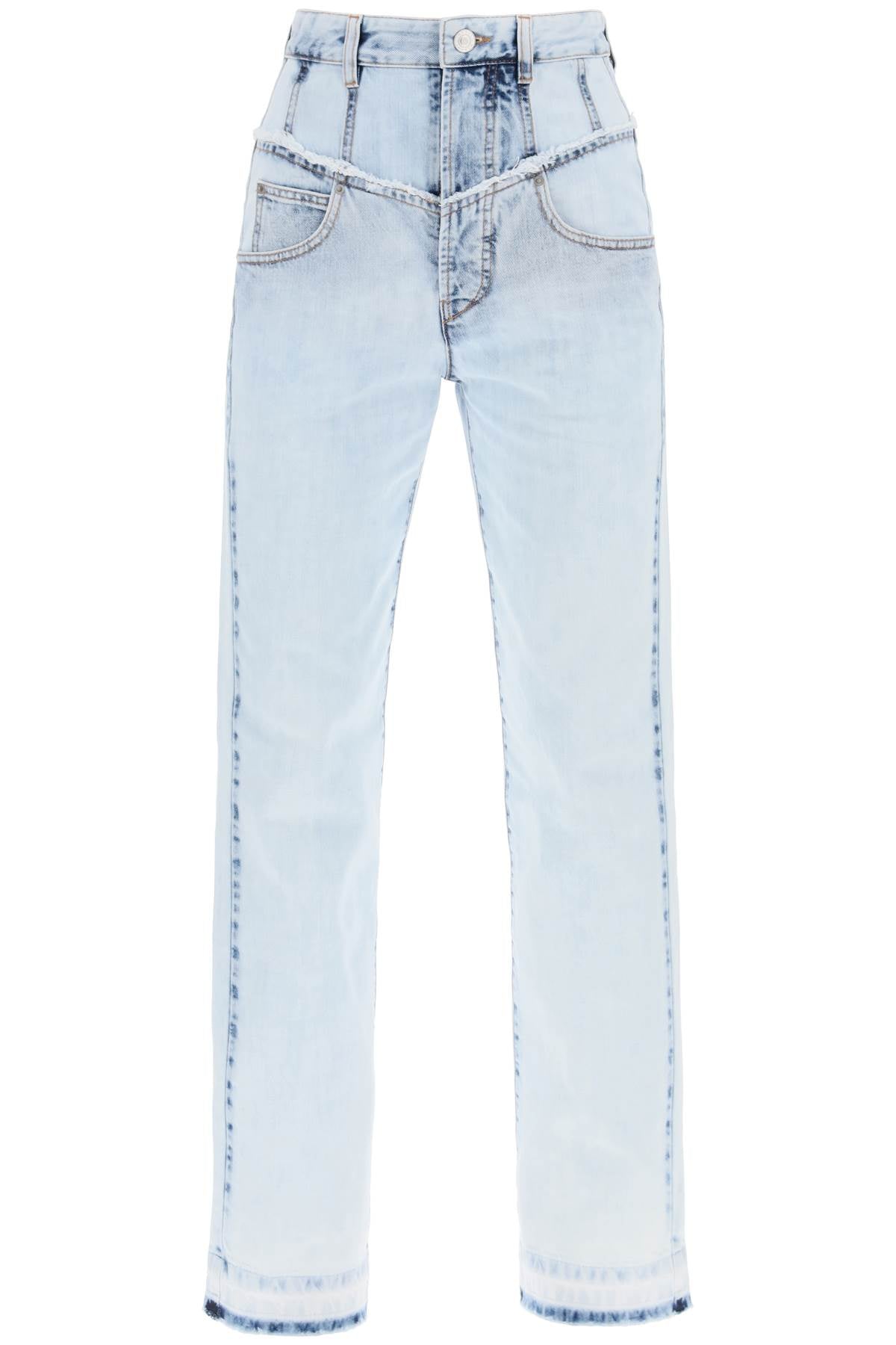 Isabel marant noemie straight leg jeans