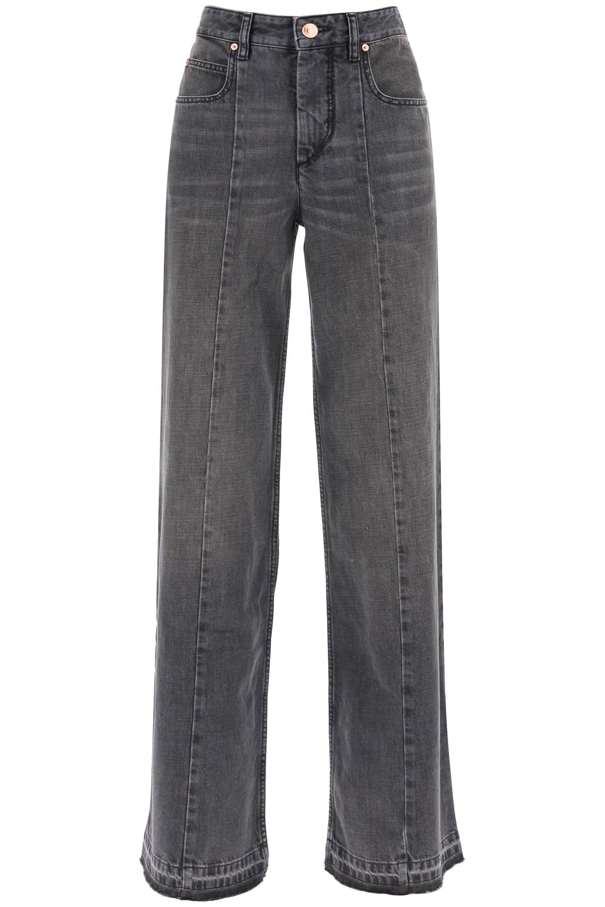 Isabel marant noldy wide leg jeans