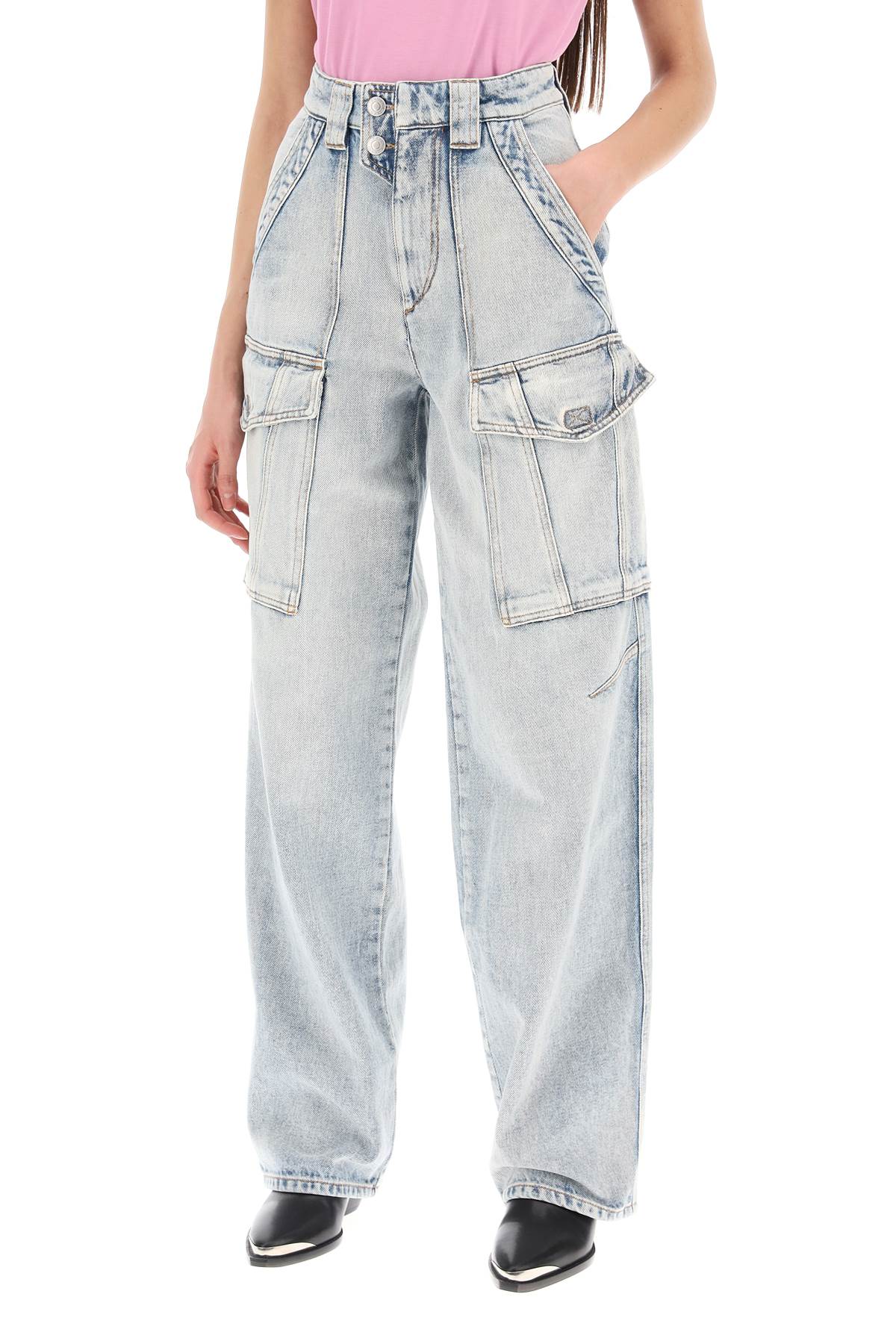 Isabel marant etoile heilani cargo jeans