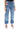 Marni cropped jeans with mohair inserts