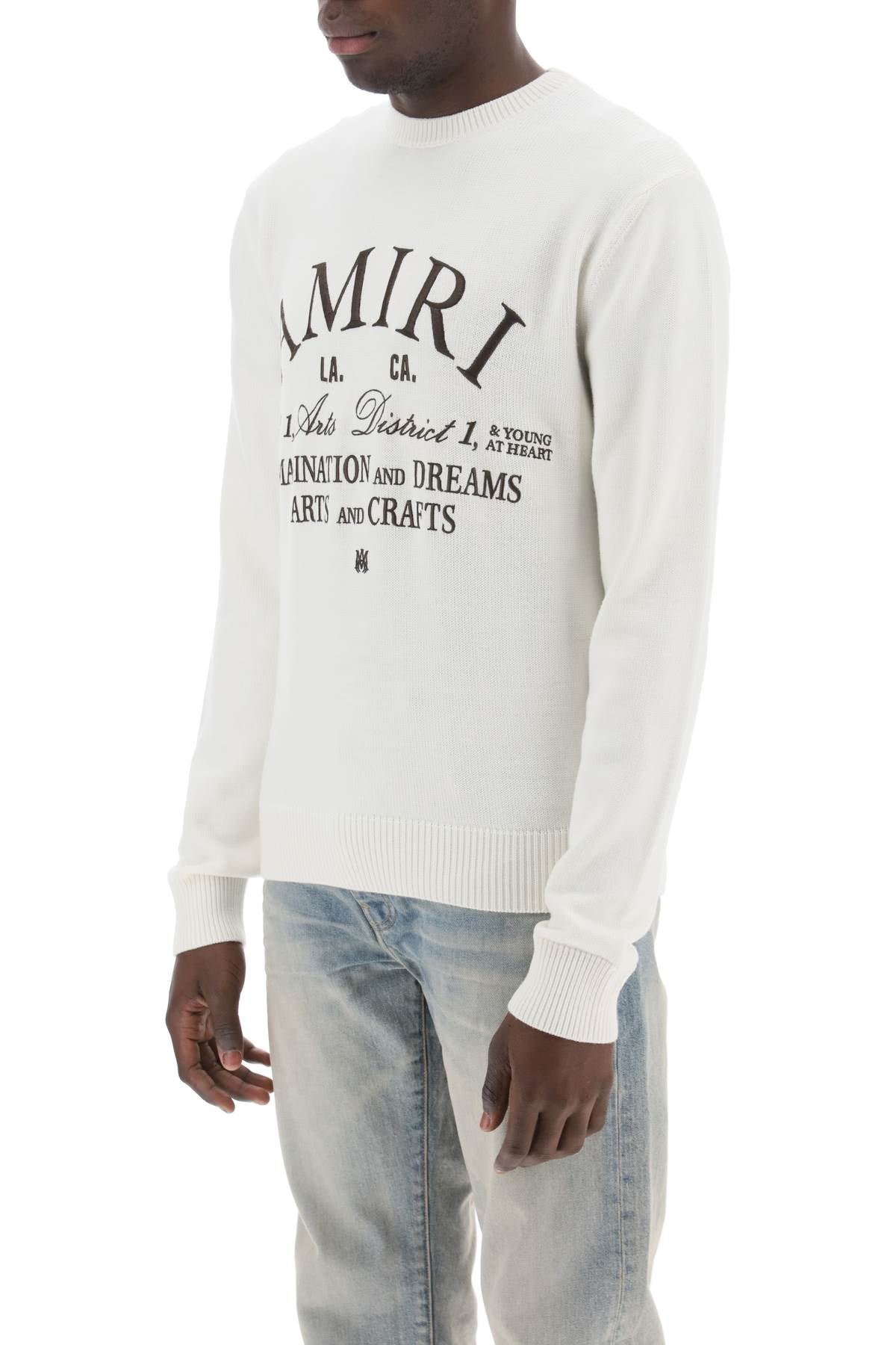 Amiri arts district wool sweater