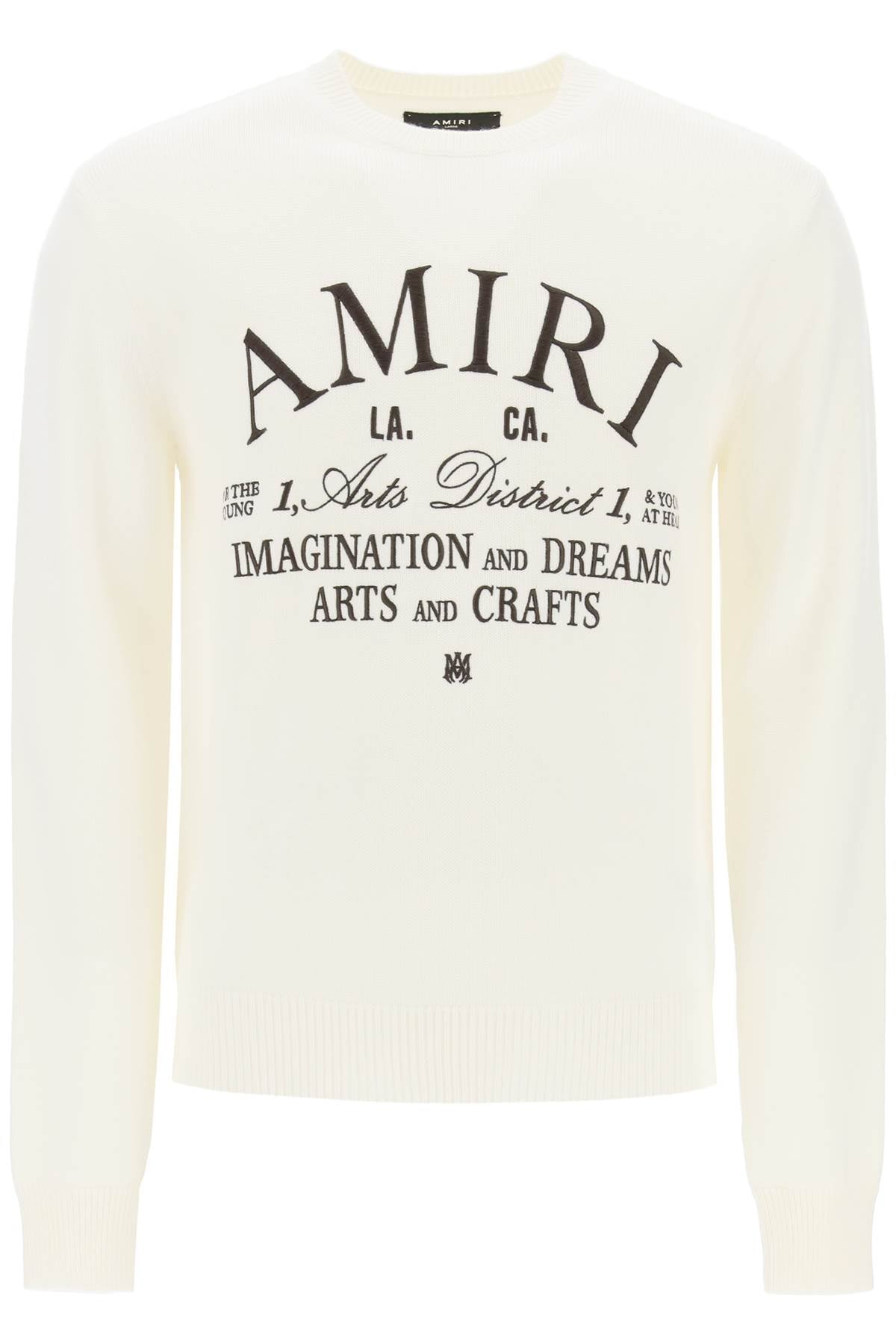 Amiri arts district wool sweater