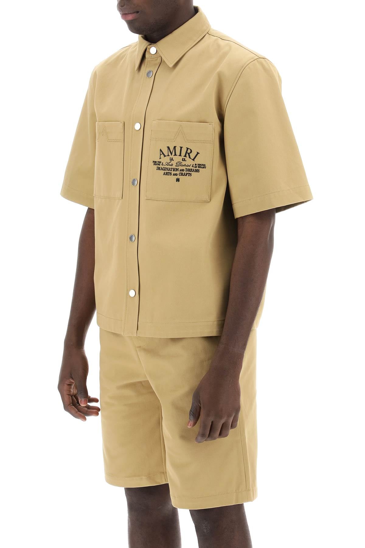 Amiri arts district bowling shirt