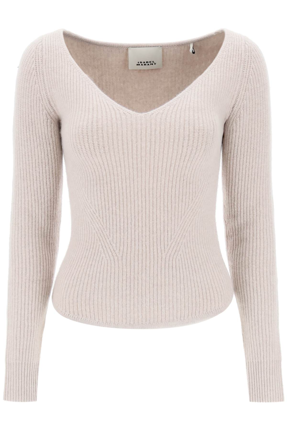 Isabel marant bricelia merino wool and cashmere sweater