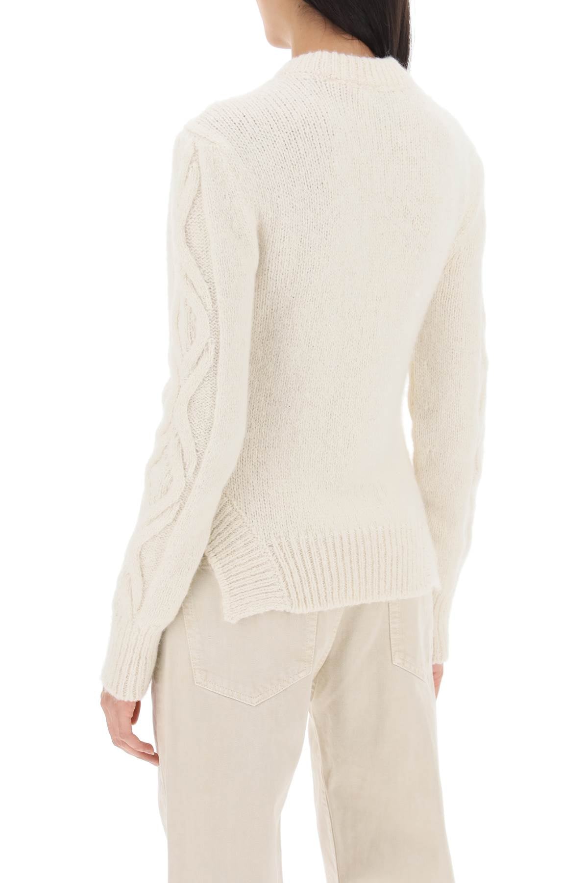 Isabel marant elvy cable knit sweater