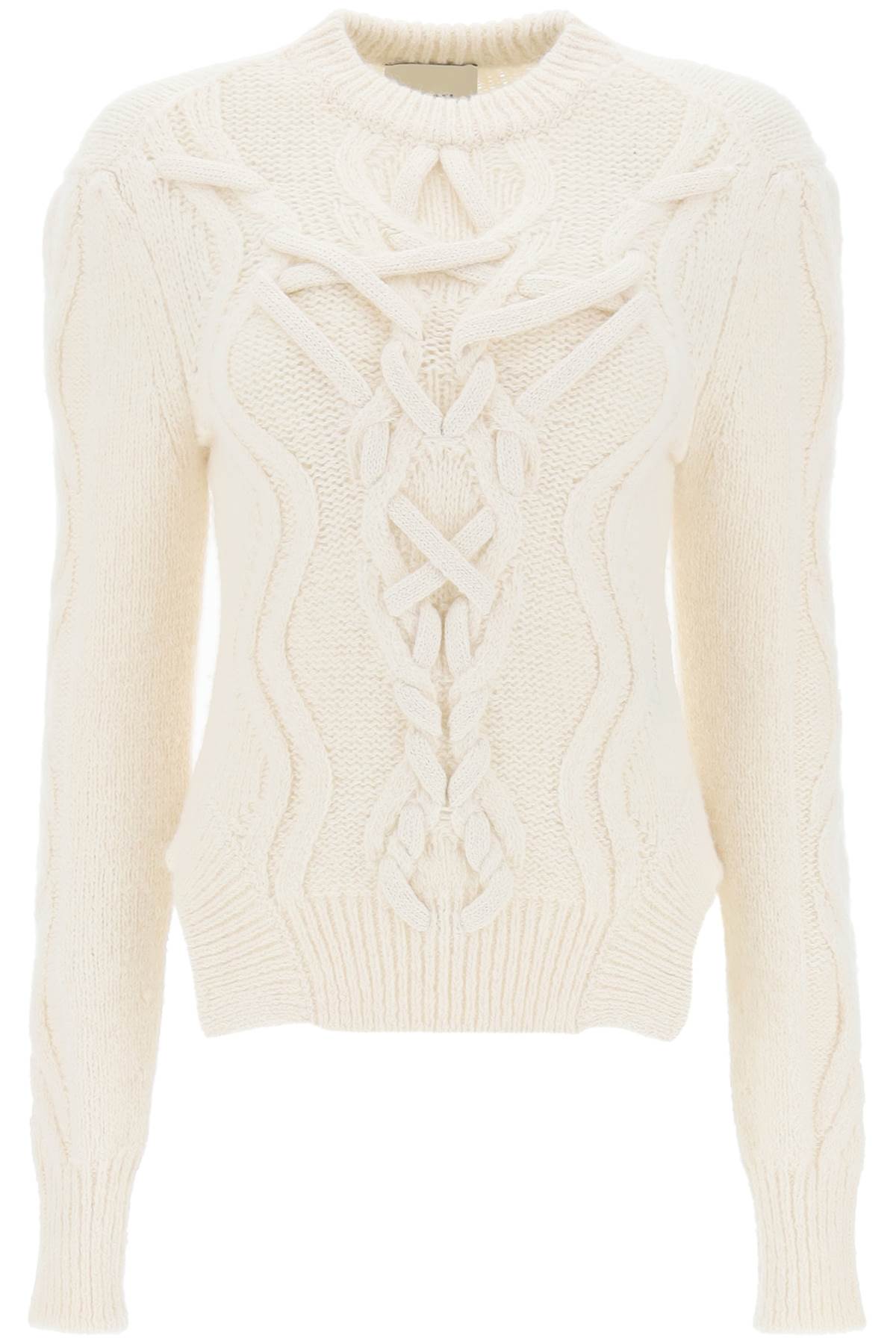 Isabel marant elvy cable knit sweater