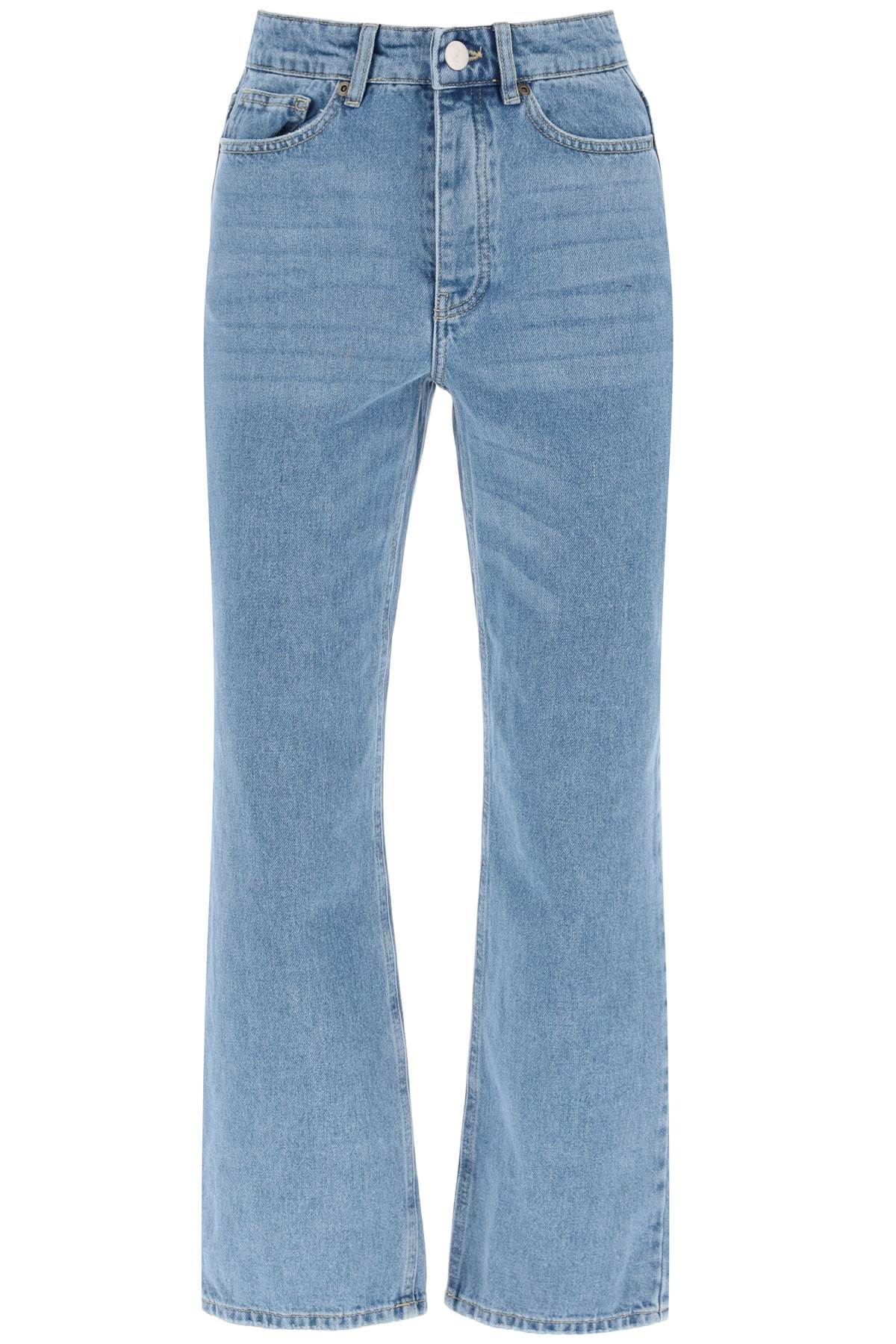 By malene birger milium cropped jeans in organic denim