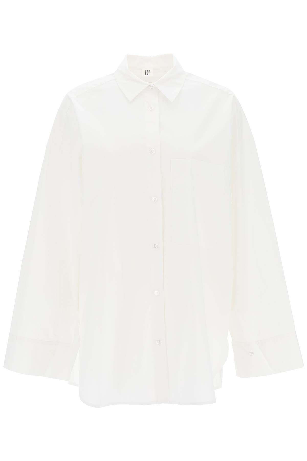 By malene birger derris flared skirt in organic poplin