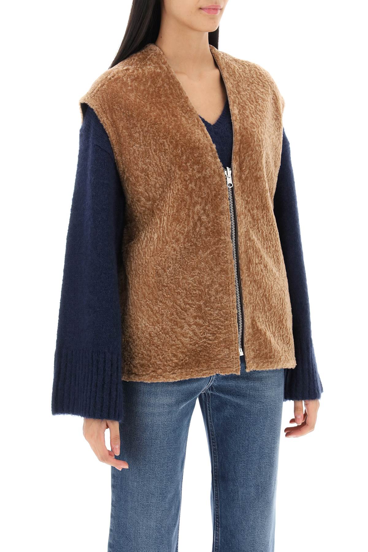 By malene birger veronicas reversible shearling vest