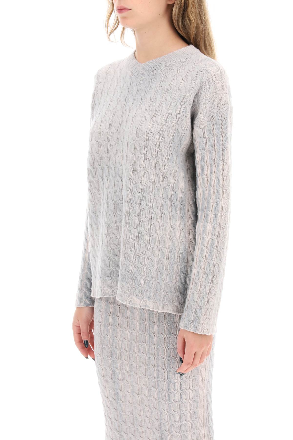 Paloma wool ainhoa cable knit sweater