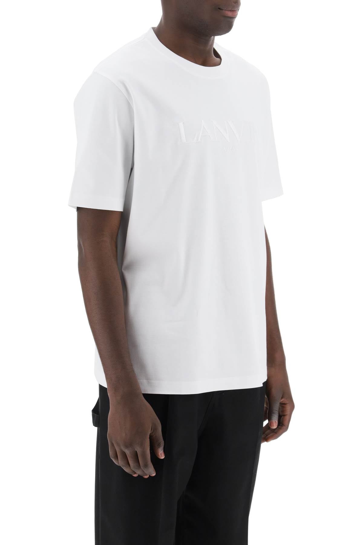 Lanvin embroidered logo t-shirt