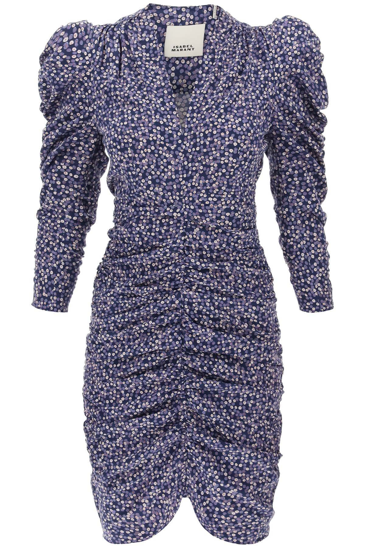 Isabel marant stretch silk celina mini dress