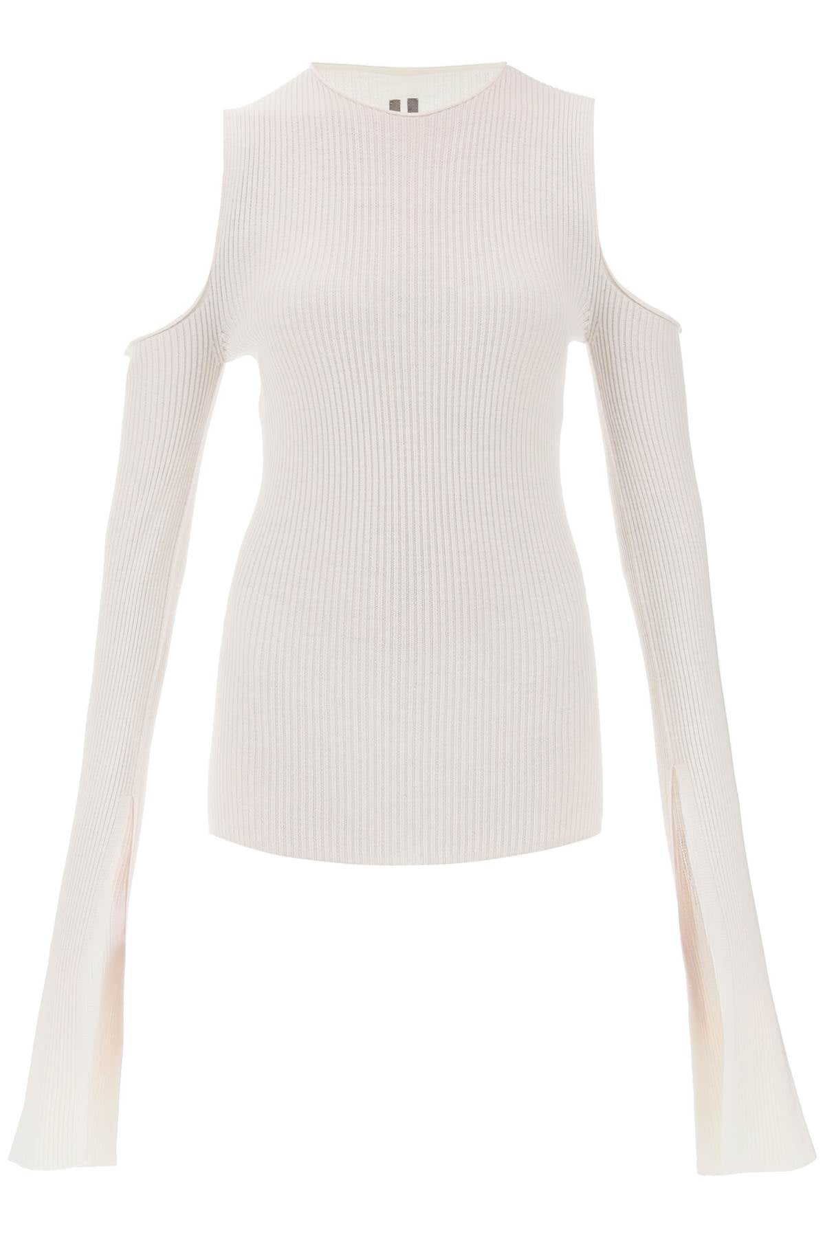 Rick owens sweater with cut-out shoulders