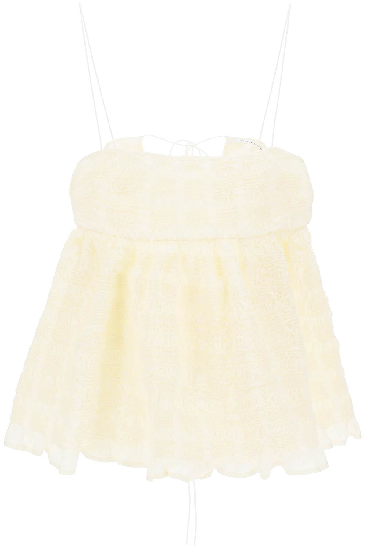 Cecilie bahnsen usiah smocked top