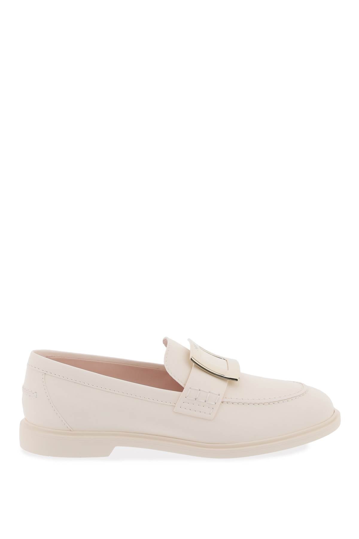 Roger vivier leather viv' rangers loafers