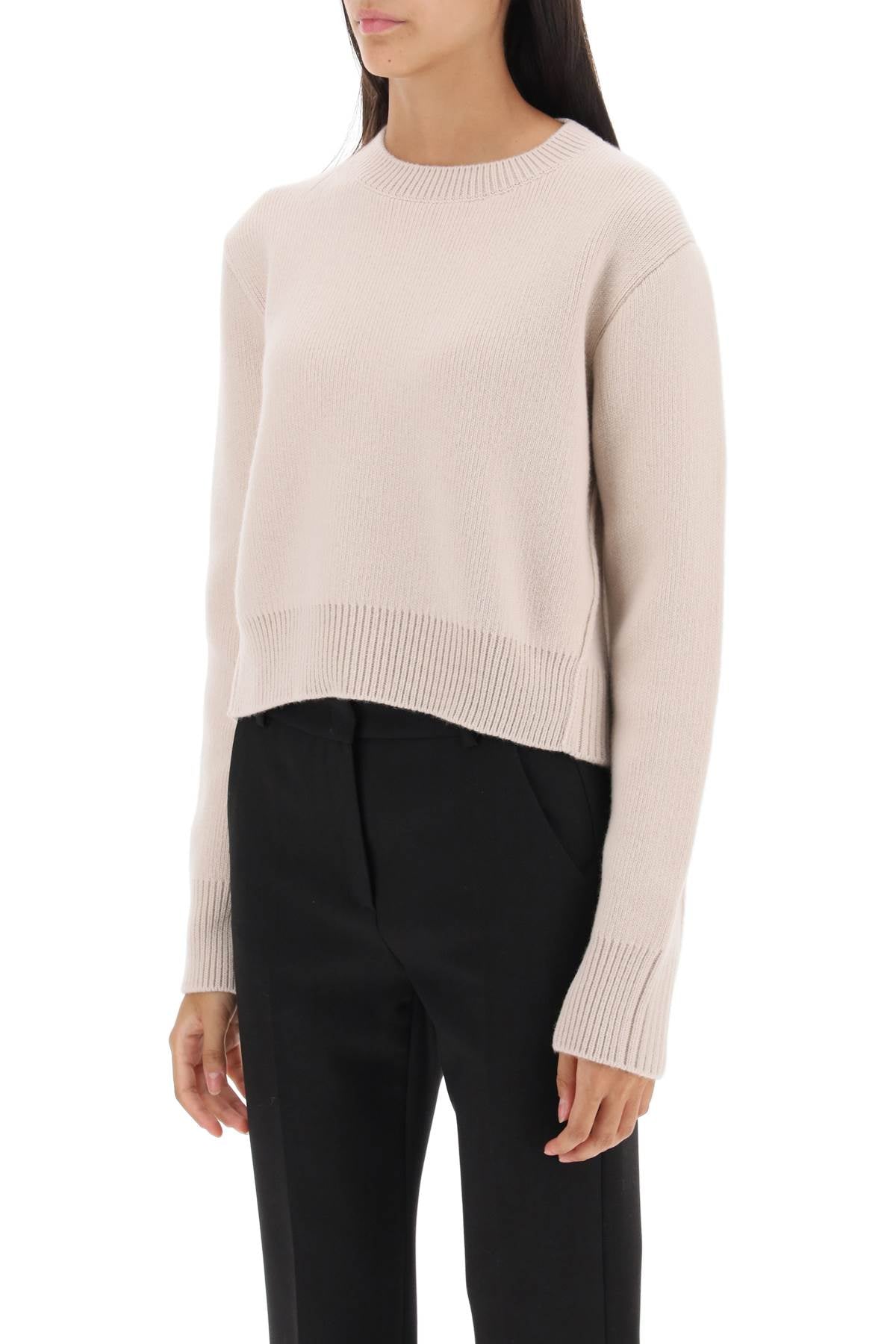 Lanvin cropped wool and cashmere sweater