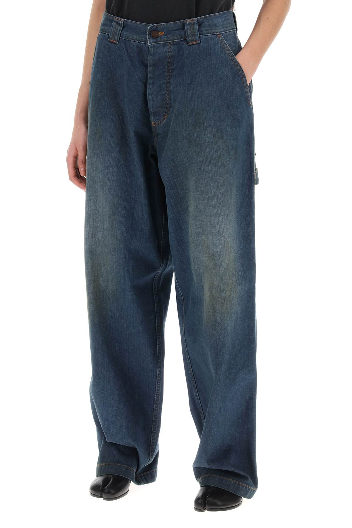 Maison margiela "american wash denim jeans in classic