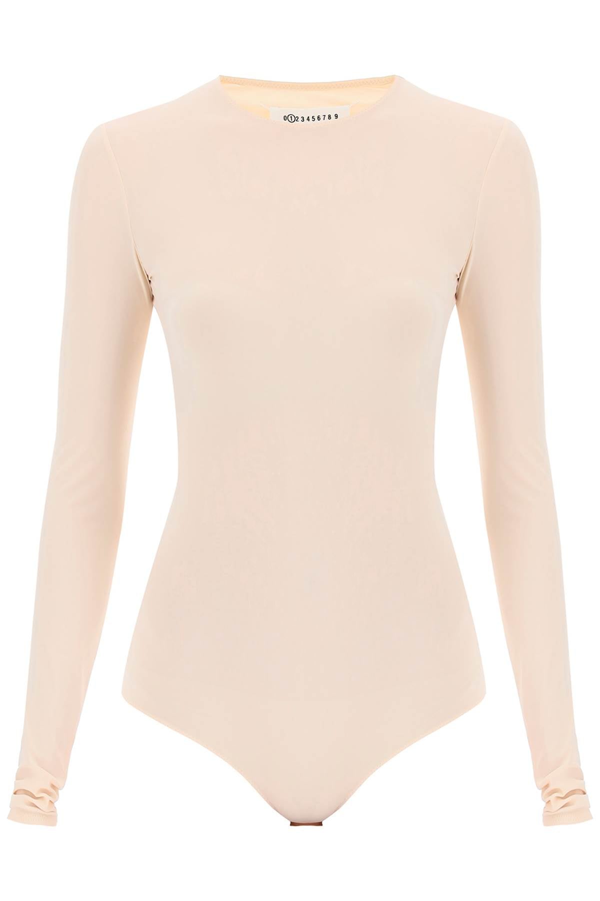 Maison margiela second skin long sleeve lycra bodysuit