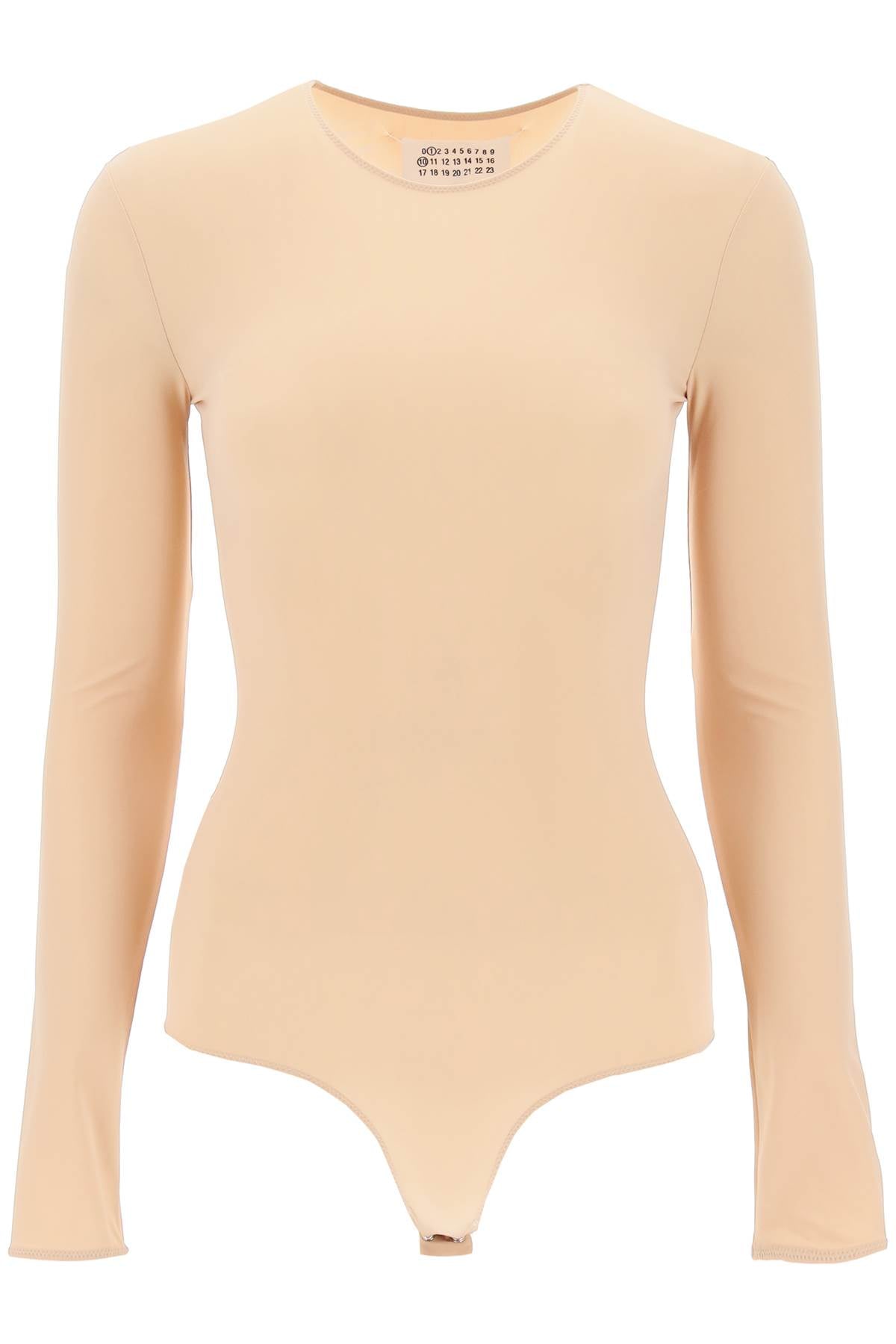 Maison margiela second skin long sleeve lycra bodysuit