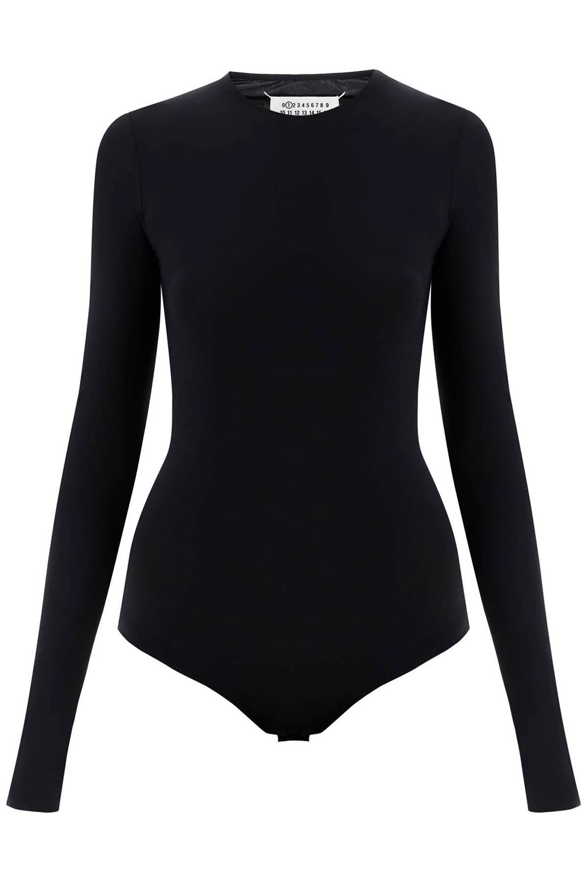 Maison margiela second skin long sleeve lycra bodysuit