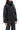 Mm6 maison margiela faux leather puffer jacket with back logo embroidery