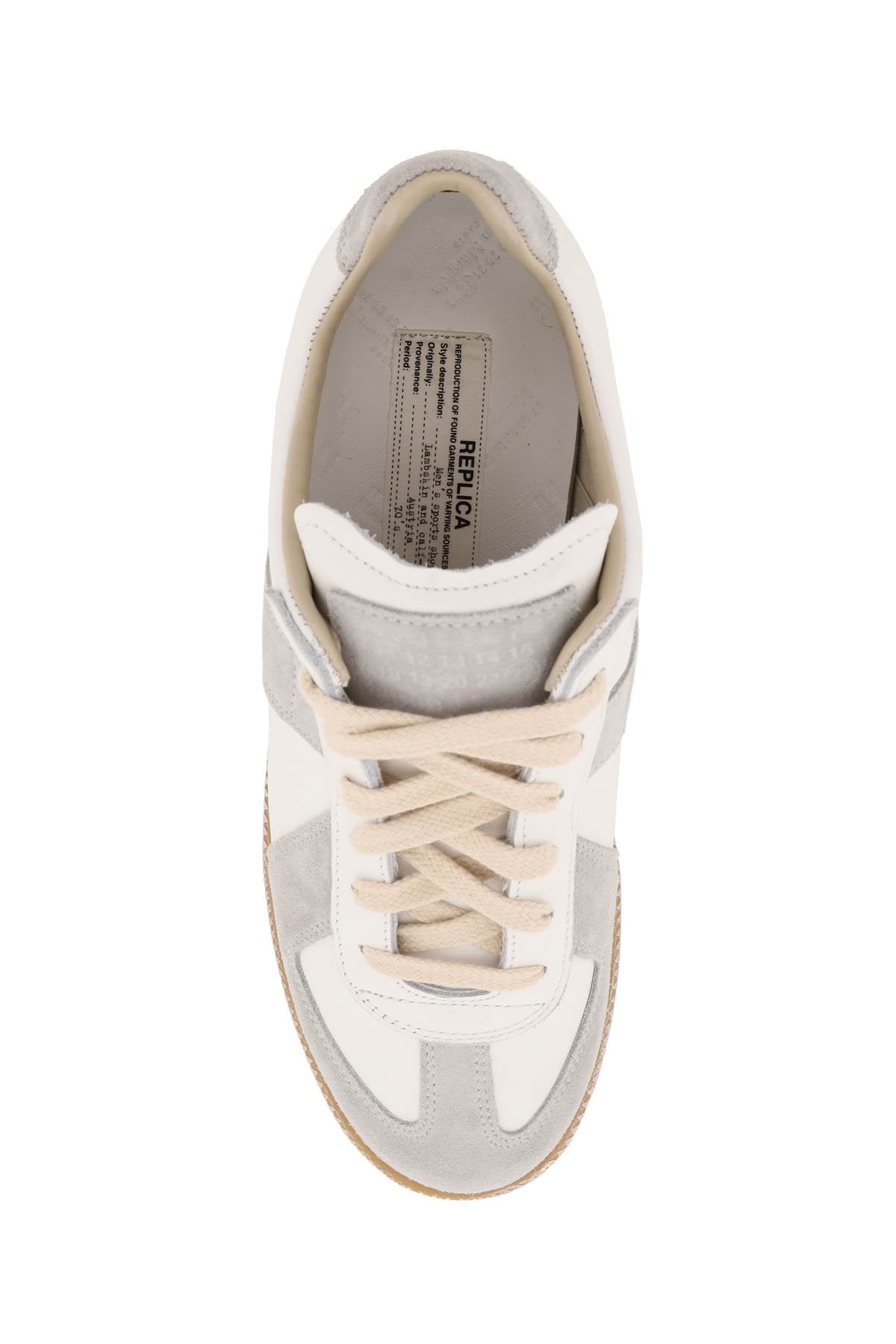 Maison margiela leather replica sneakers