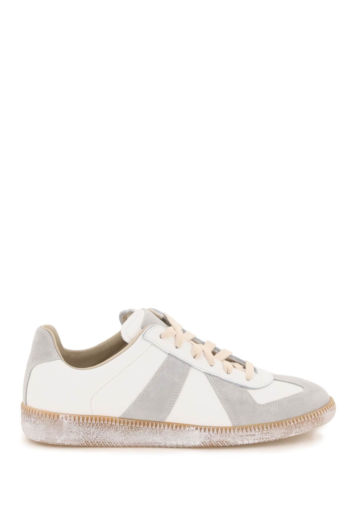 Maison margiela leather replica sneakers