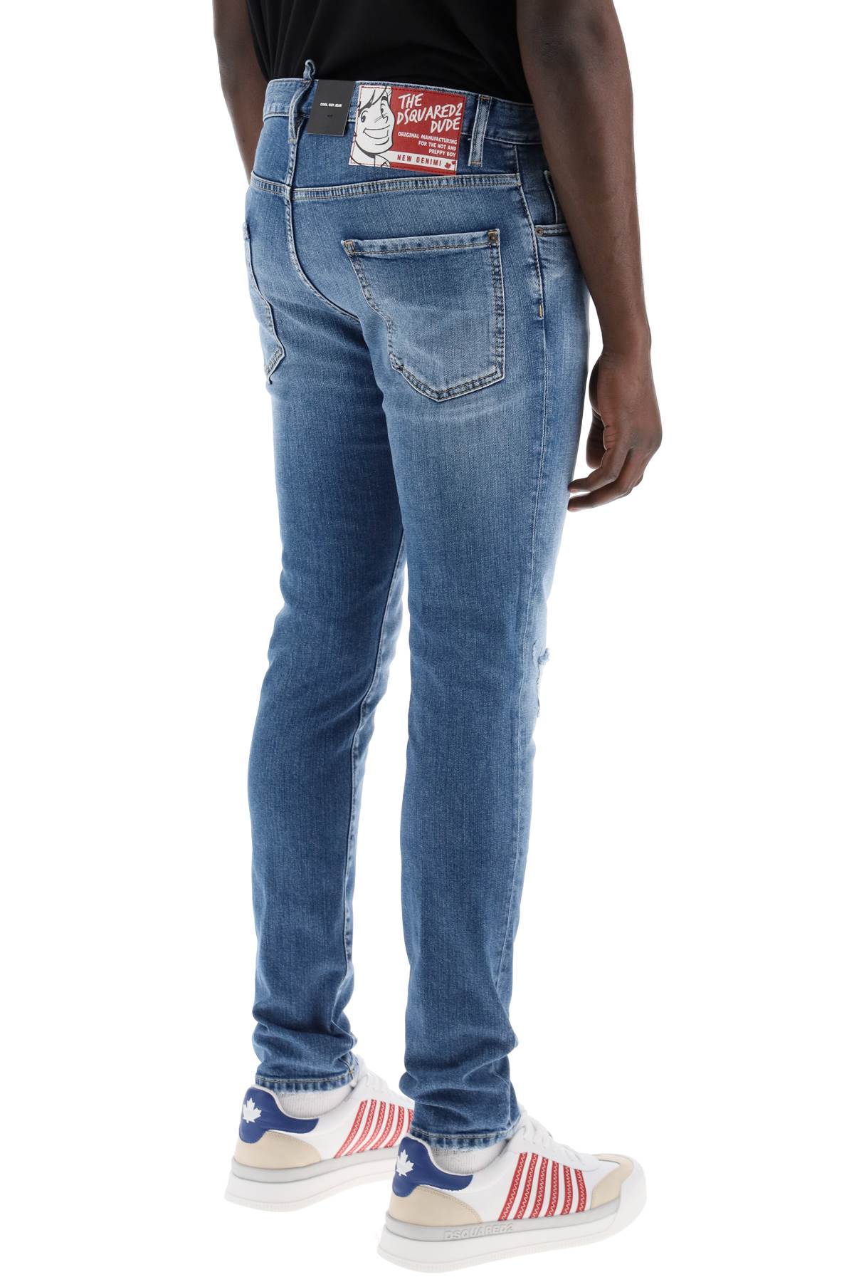 Dsquared2 "medium preppy wash cool guy jeans for