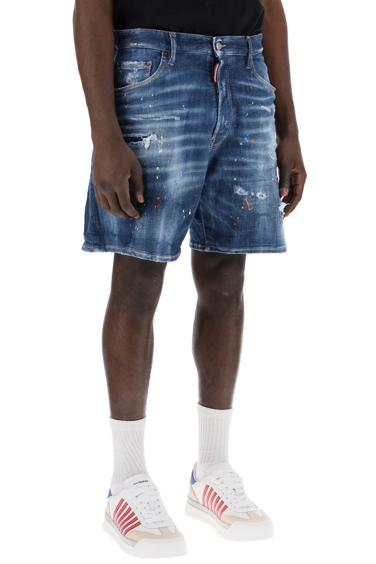Dsquared2 medium coral springs wash bermuda boxer in