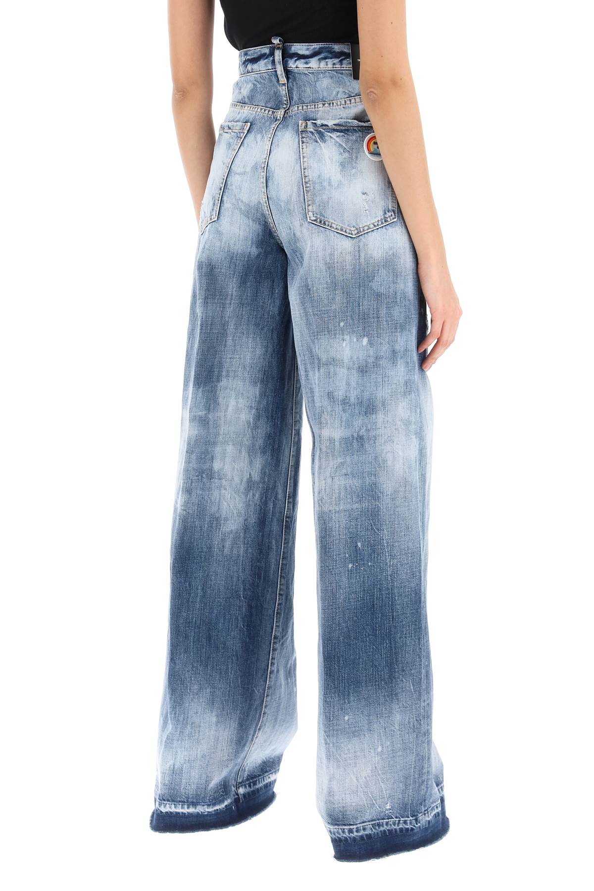 Dsquared2 traveller jeans in light everglades wash