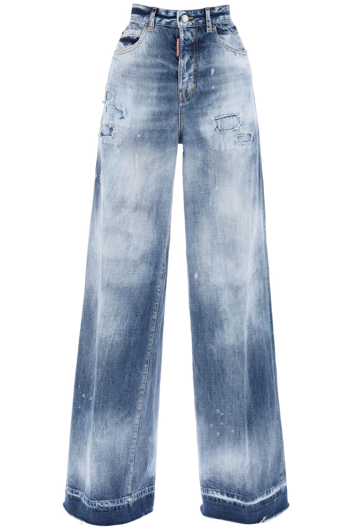 Dsquared2 traveller jeans in light everglades wash