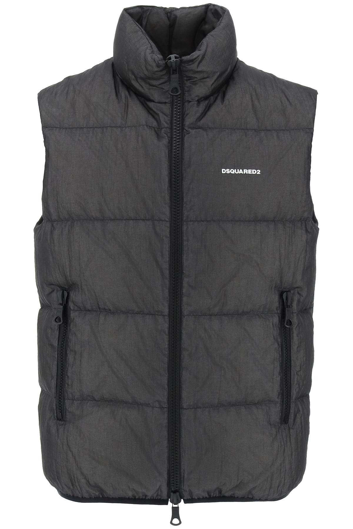 Dsquared2 ripstop puffer vest