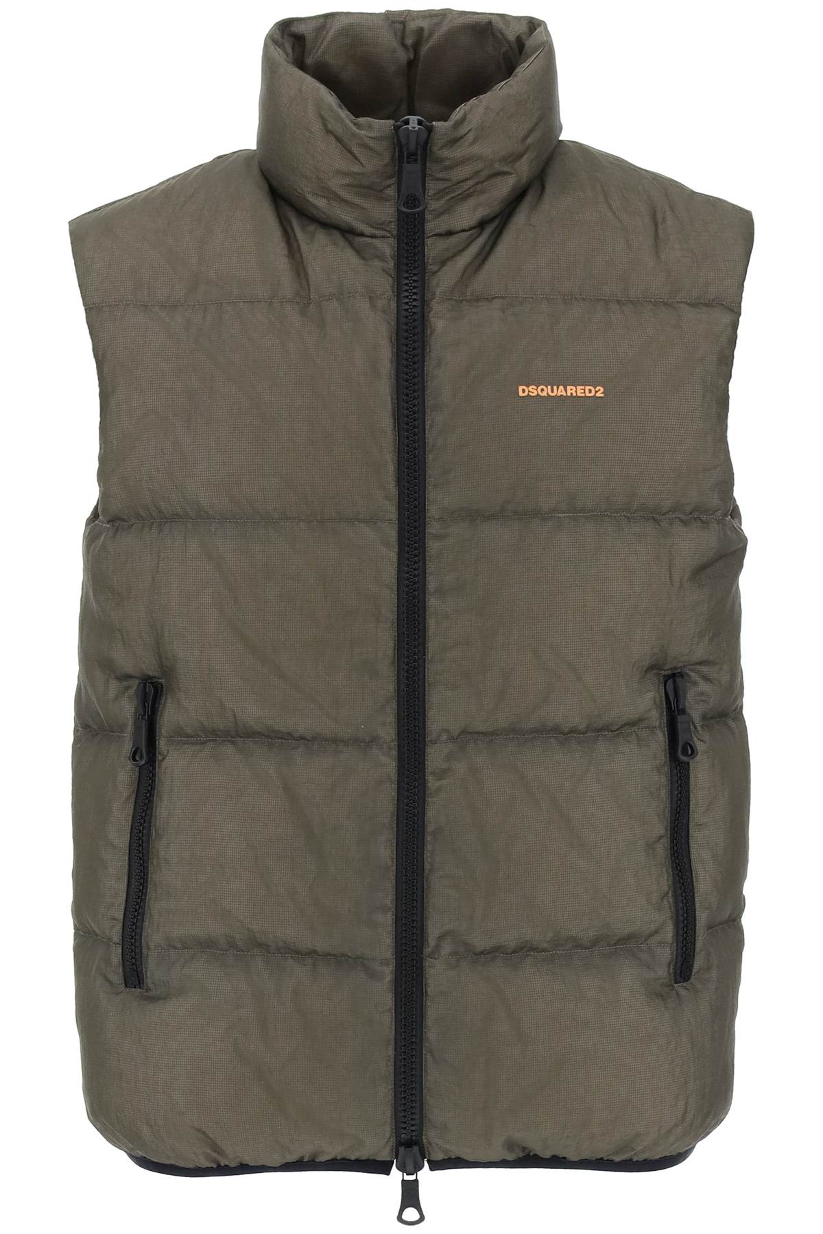 Dsquared2 ripstop puffer vest