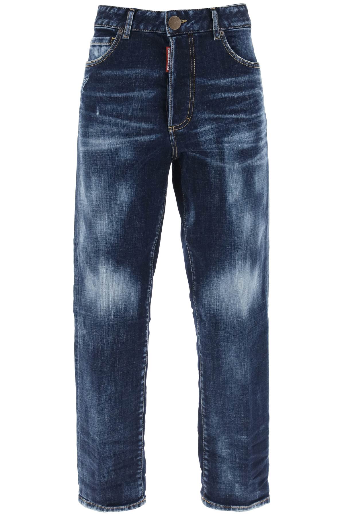 Dsquared2 'boston' cropped jeans