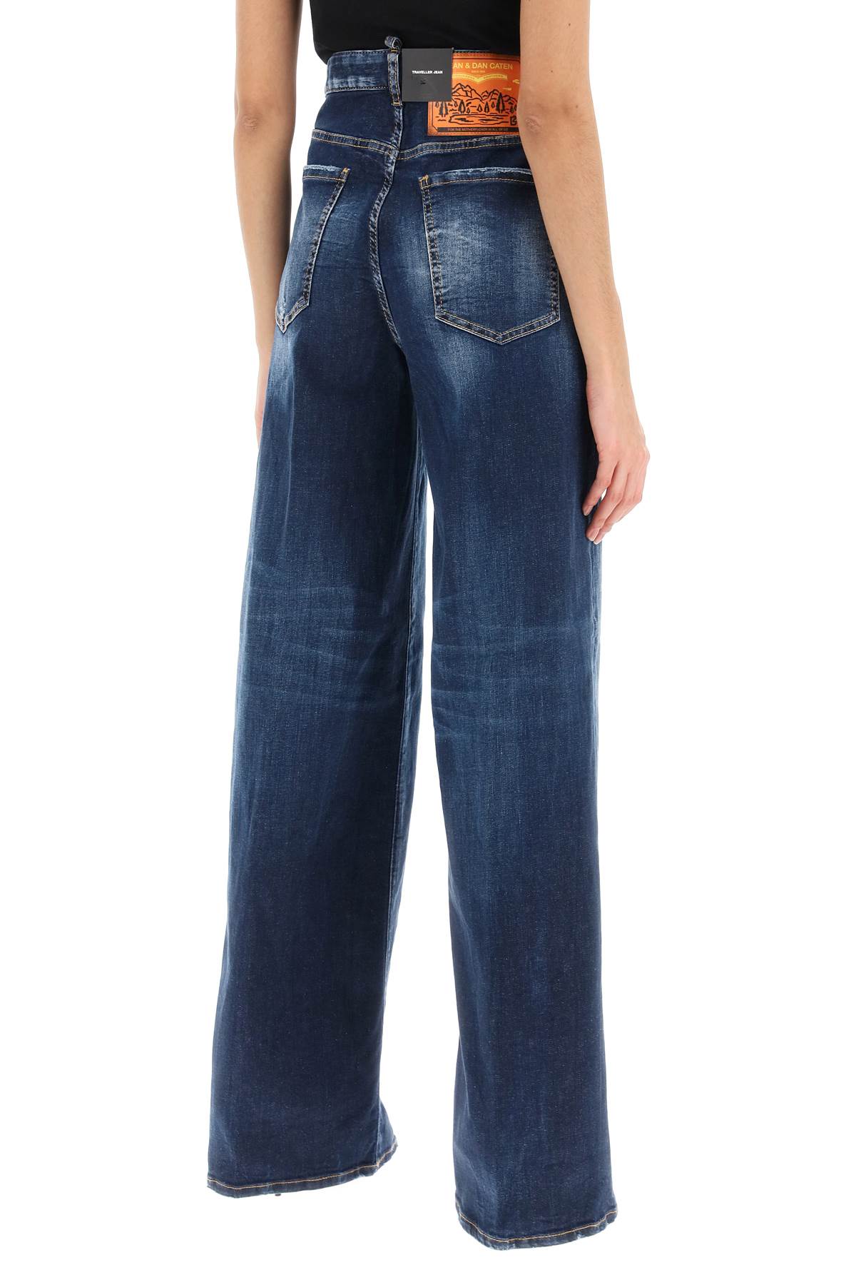 Dsquared2 dark everyday wash traveller jeans