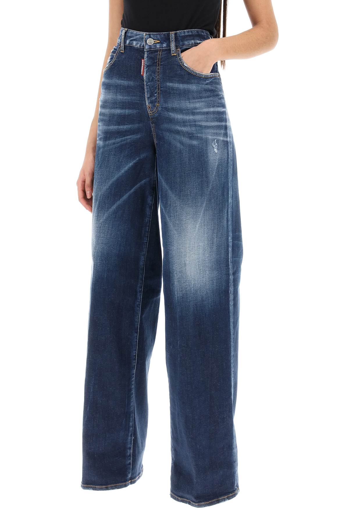 Dsquared2 dark everyday wash traveller jeans