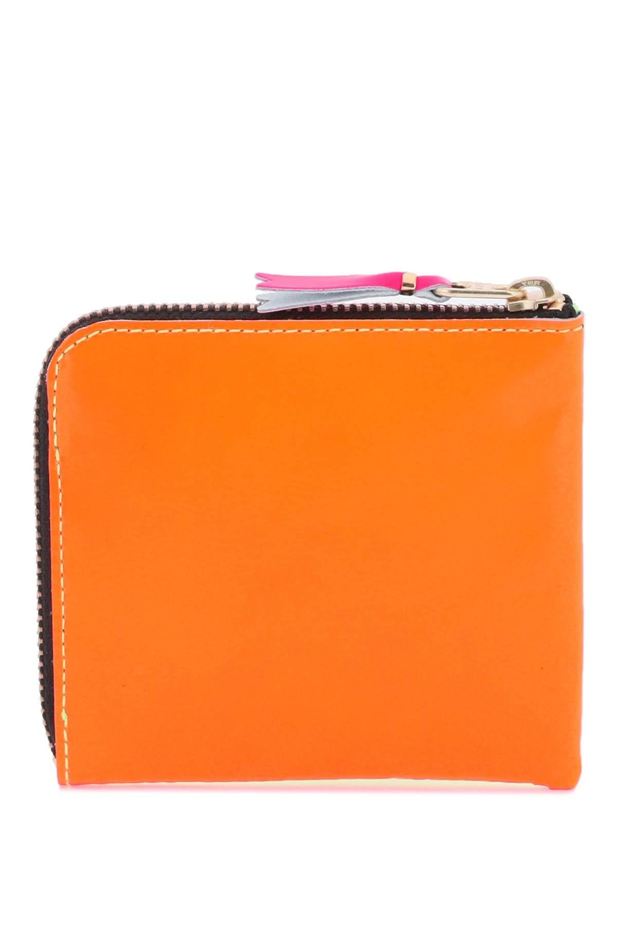 Comme des garcons wallet super fluo small bifold wallet