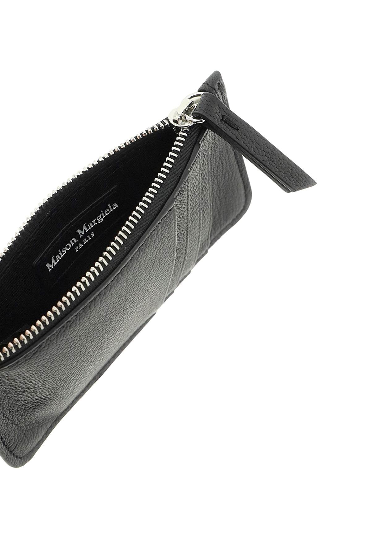 Maison margiela leather zipped cardholder